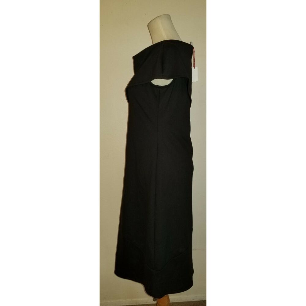 New GARNISH PDX sz M Art To Wear Dress black knit women 2514 - Picture 2 of 4